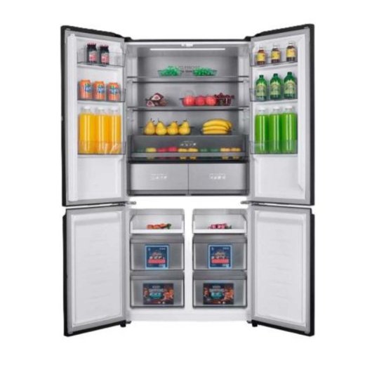 Frigorífico Cuatro Puertas Infiniton No Frost 190 cm 505 L E Acero inoxidable
