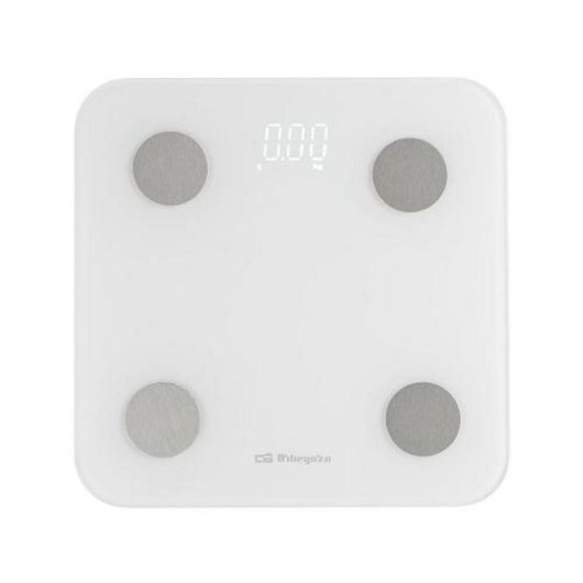 Báscula de Bioimpedancia Orbegozo Hasta 180 kg 18 Parámetros Indicador Batería y Sobrepeso