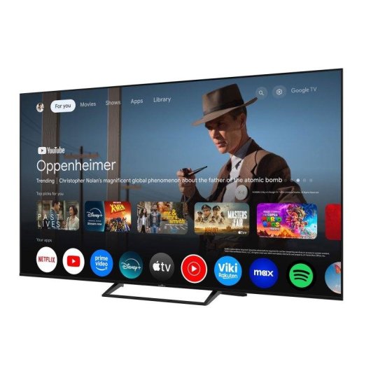 TV Smart Tech QLED 75QG06K 75" 4K UltraHD 60Hz Smart TV Google TV HDR10