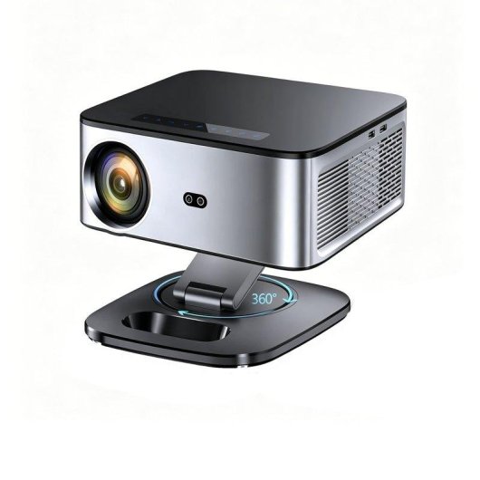 Proiettore Autrucker 35000 Lúmenes 1080p 300" LED LCD Android 12 WiFi 6 Focus Auto