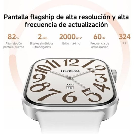 XIAOMI REDMI Watch 6 Bluetooth GPS 46mm Preto Obsidiana 12 dias Autonomia