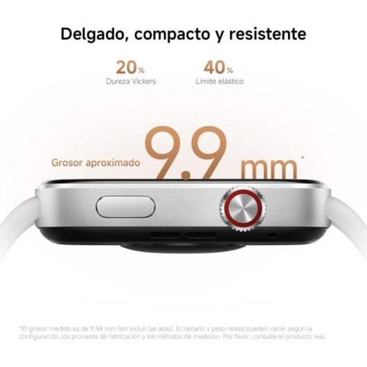 XIAOMI REDMI Watch 6 Bluetooth GPS 46mm Preto Obsidiana 12 dias Autonomia
