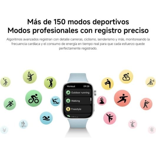 XIAOMI REDMI Watch 6 Bluetooth GPS 46mm Preto Obsidiana 12 dias Autonomia