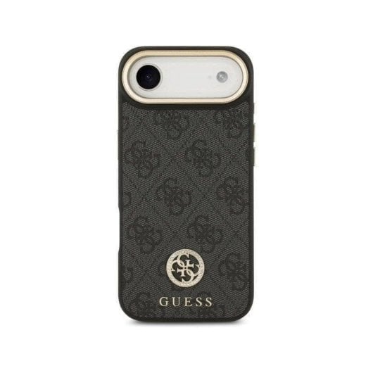 Funda para móvil Guess custodia polipelle nera con strass e cinturino per iPhone Air