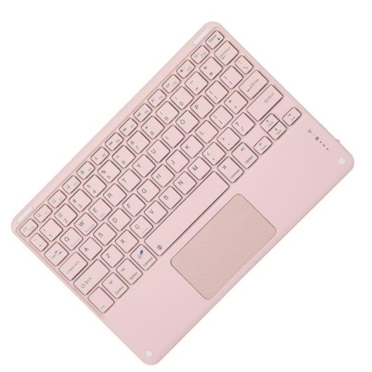 Funda con Teclado Bluetooth Royal Bailey para iPad Air 11/Pro 11 Rosa