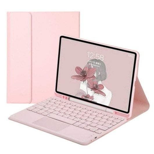 Capa com Teclado Bluetooth Royal Bailey Tsc-x510 para Samsung Tab S9 Fe 10.9"