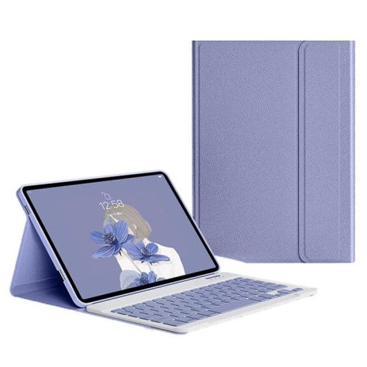 Funda con Teclado Bluetooth Royal Bailey para Lenovo Tab P11 Pro Gen 2 11.2" Morado
