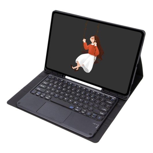 Hülle mit Bluetooth-Tastatur Royal Bailey Ym-t500c für Samsung Tab A7 10.4