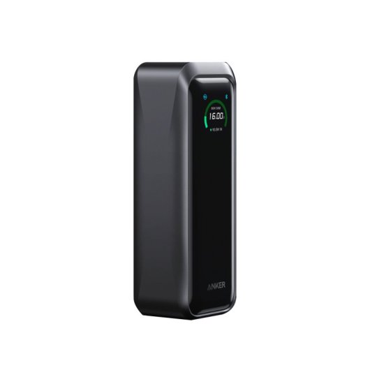 Power Bank Anker Prime 20.100 mAh, 220W, Pantalla, Carga Rápida, 2 USB-C y USB A, Plata