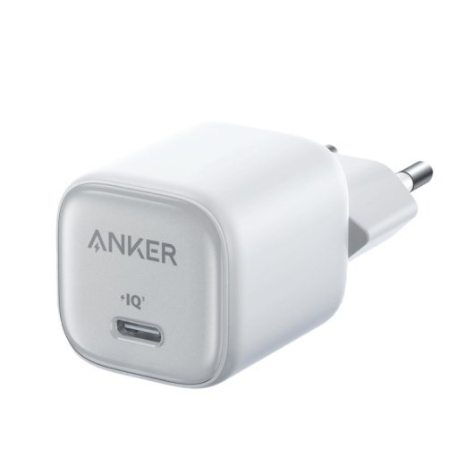Cargador de Pared Anker Zolo 20W, 1 USB-C, Blanco