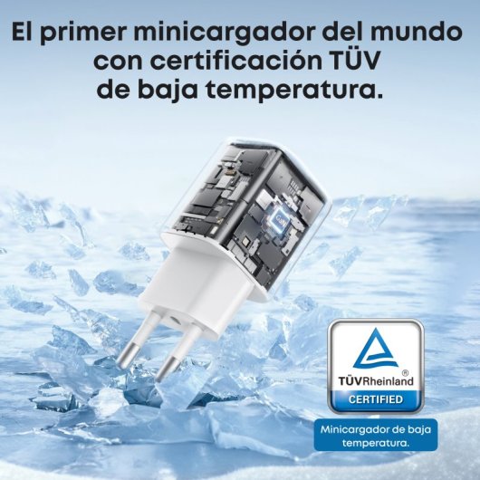 Cargador de Pared Anker Zolo 20W, 1 USB-C, Blanco