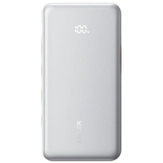 Power Bank Anker Zolo 20000 mAh 22,5 W Blanco con cable retráctil USB-C