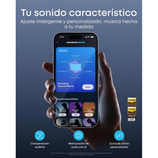 Soundcore Liberty 5 Pro, ecouteurs Bluetooth sans fil avec reduction de bruit, noirs