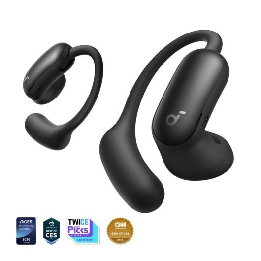 Kabellose Soundcore AeroFit 2 Pro Bluetooth 6.1 Sport Kopfhörer Schwarz IP55