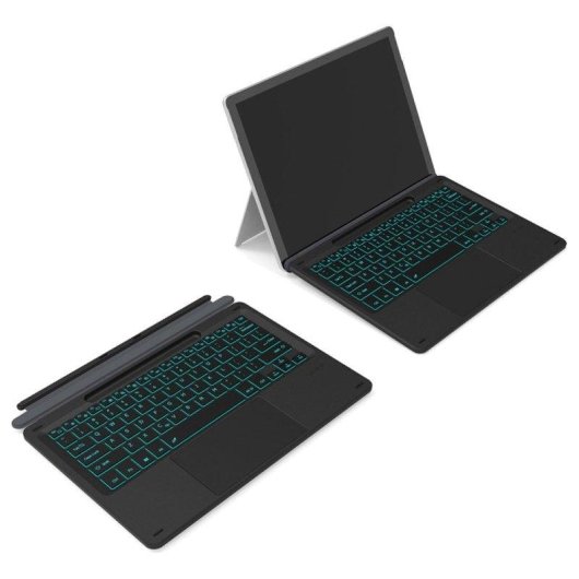 Cover con Tastiera Bluetooth Royal Bailey K17-pro per Surface Pro 8/Pro X
