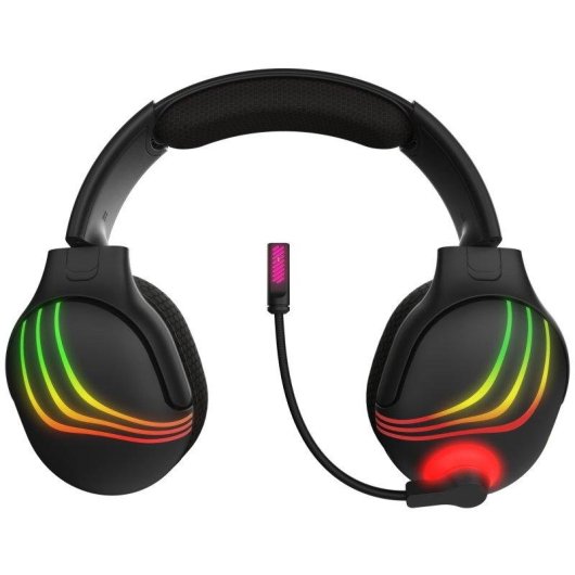 Auriculares PDP Afterglow Wave inalámbricos Bluetooth Cancelación de Ruido Micrófono Negro