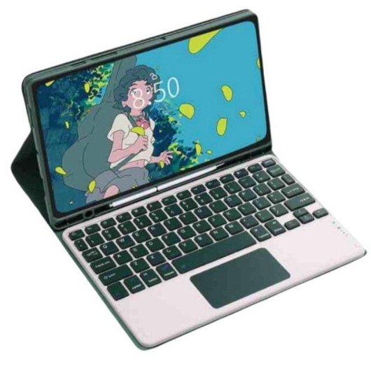 Funda con teclado Bluetooth Royal Bailey para Samsung Galaxy Tab A8 10.5" ultraligera