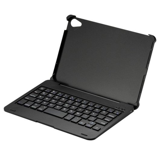 Funda con Teclado Bluetooth Royal Bailey F19a para iPad 2018/2017, Pro 9.7, Air 2, Air Negro