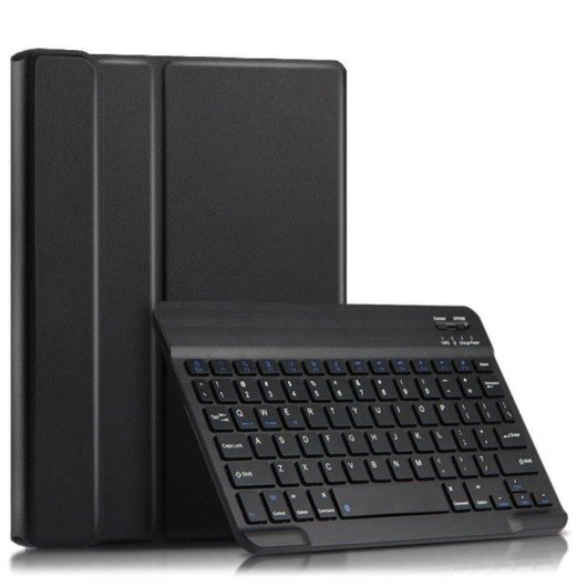 Capa com Teclado Bluetooth Royal Bailey Cx-m5124 para Xiaomi Pad5 Pro 12.4 Preto