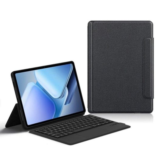 Funda con Teclado Bluetooth para iPad Air 13 y Pro 12.9 Royal Bailey Yj129-1