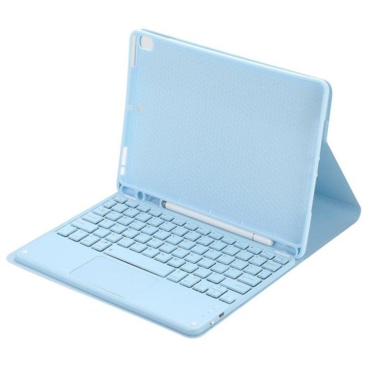 Funda Teclado Bluetooth Royal Bailey Jt-x200 Samsung Galaxy Tab A8 10.5" Azul