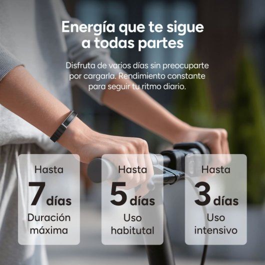 Ksix Serena Ultraligera Con Pantalla Smartband, 100 Modos Deporte, Sueño Y 7 Días De Batería, 2 Correas, Caja Plateada