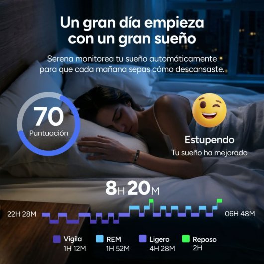 Ksix Serena Ultraligera Con Pantalla Smartband, 100 Modos Deporte, Sueño Y 7 Días De Batería, 2 Correas, Caja Plateada