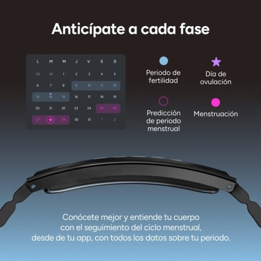 Ksix Serena Ultraligera Con Pantalla Smartband, 100 Modos Deporte, Sueño Y 7 Días De Batería, 2 Correas, Caja Plateada