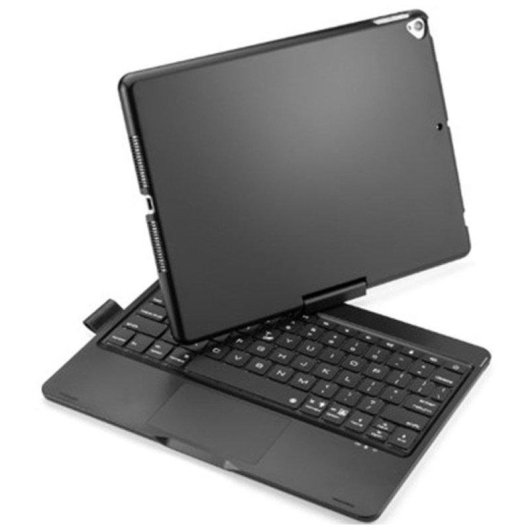 Funda con Teclado Bluetooth Royal Bailey F102ats para iPad 10.2/Air 10.5/Pro 10.5 Negro