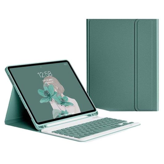 Funda con teclado Bluetooth Royal Bailey ultrafino para Samsung Galaxy Tab A8 10.5"
