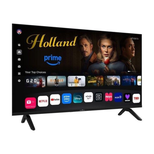 TV Smart Tech D-LED 40FH01K 40" Full HD 60Hz Smart TV Whale OS HDR10