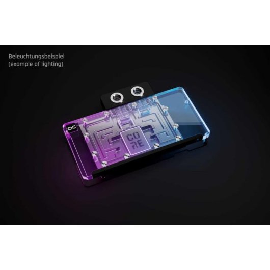 Refrigerazione Liquida Alphacool WAK Core RX 9070 XT Hellhound Pure 197mm Backplate ARGB