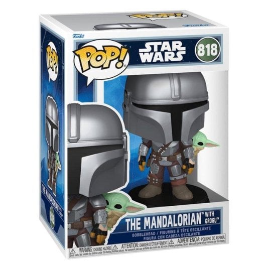 Figurine Funko Pop! Star Wars The Mandalorian und Grogu Vinyl Multiplattform
