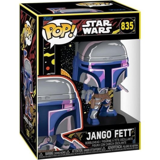 Figura Funko Pop! Star Wars Jango Fett Retro Vinilo Coleccionable