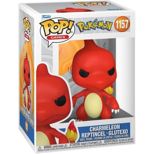Figura Funko Pop! Vinyl Pokémon - Charmeleon Coleccionável