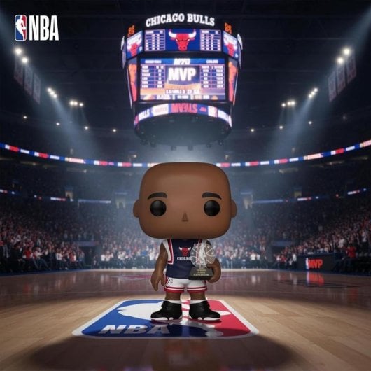 Figura Coleccionable Funko Pop! NBA Michael Jordan MVP Estrellas 1998 Vinilo