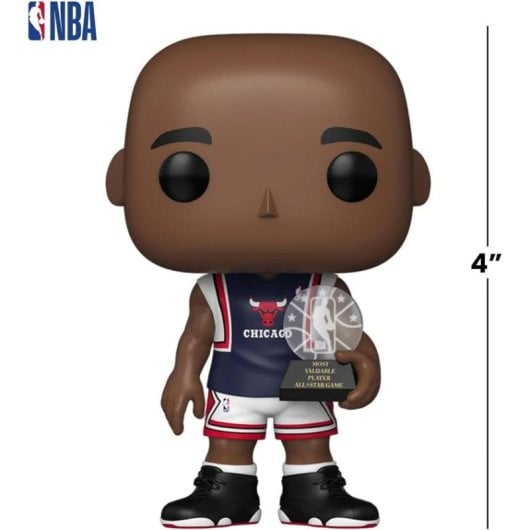 Figura Coleccionable Funko Pop! NBA Michael Jordan MVP Estrellas 1998 Vinilo