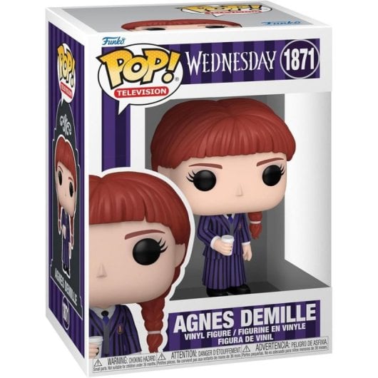 Figur Funko Pop! TV Wednesday Season 2 Agnes DeMille Vinyl Sammlerstück