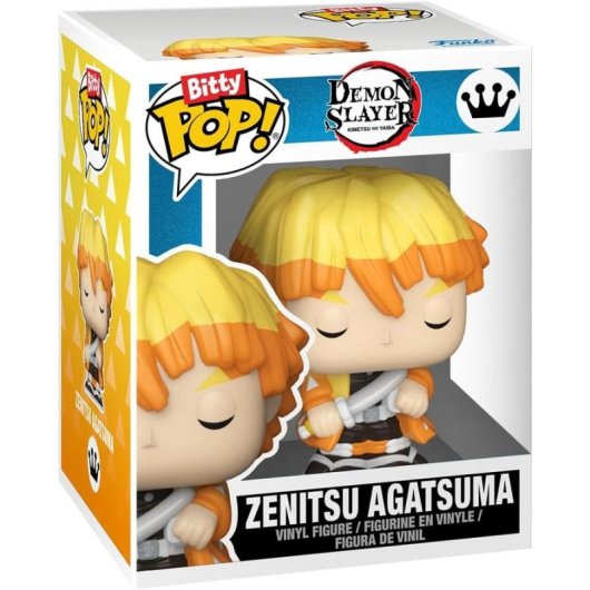 Figurine Funko Bitty Pop! 4 Pack Demon Slayer Zenitsu Agatsuma