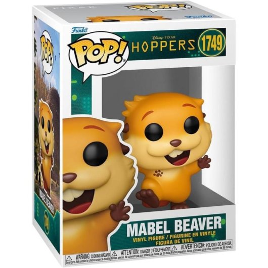Figura Funko Pop! Disney Hoppers Mabel Beaver Vinilo Coleccionável