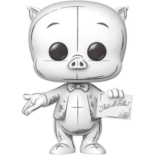Figura Funko Pop! Looney Tunes - Porky Pig Vinil Coleccionável