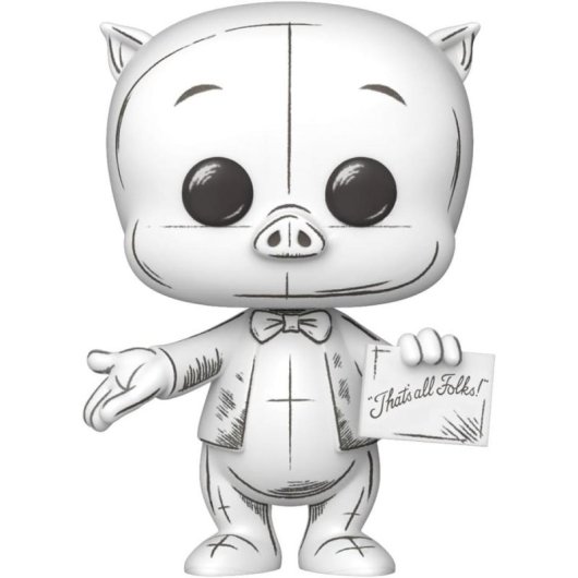 Figura Funko Pop! Looney Tunes - Porky Pig Vinil Coleccionável