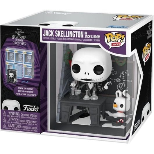 Figura Funko Pop! Nooks Jack Skellington Pesadilla antes de Navidad Vinilo