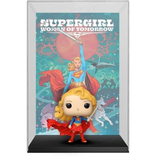 Figura Coleccionável Funko Pop! Comic Cover Supergirl Vinil Multicolor