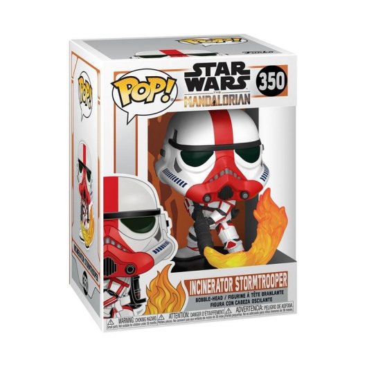 Figurine Funko Pop! Star Wars Mandalorian Incinerator Stormtrooper PVC