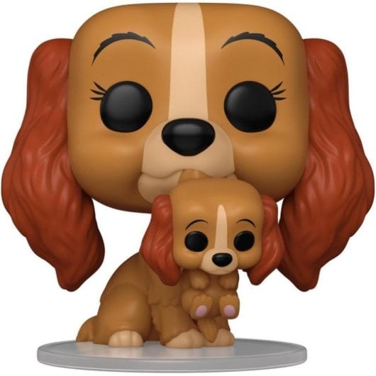 Figura Pop Disney La Dama y el Vagabundo Lady con Cachorro Funko