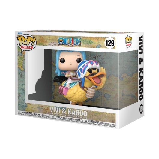 Figura Colecionável Funko POP Ride Vivi & Karoo One Piece Multicolor