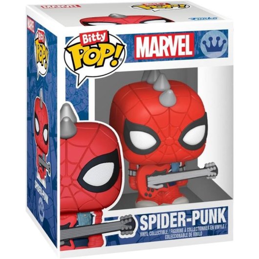 Figura Funko Pop! Bitty Spider-Man Web con Spider-Woman e Spider-Punk