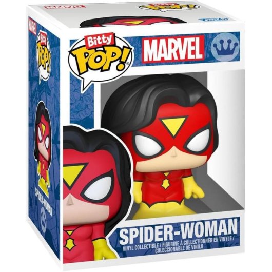Figura Funko Pop! Bitty Spider-Man Web con Spider-Woman e Spider-Punk