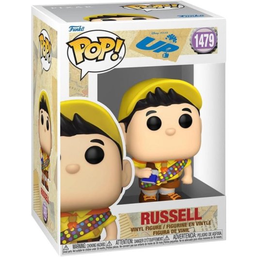 Figura Funko Pop! Disney: UP - Russell Coleccionable de Vinilo